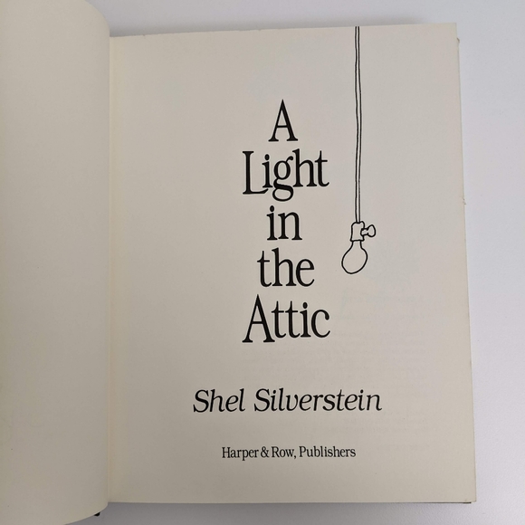 A Light In The Attic First Edition Shel Silverstein Hardcover 1981, 1st Printing - Picture 3 of 13